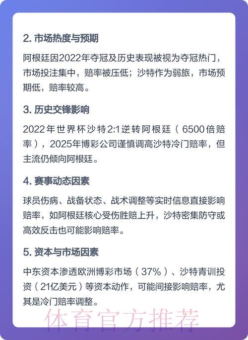 世界杯竞猜指南：各队胜负赔率深度解析